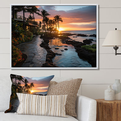 Maui Tropical Dreamscape I, reproduction d'art sur toile
