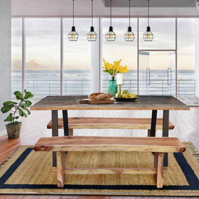 Hayashi Recycled Mango Wood Dining Table