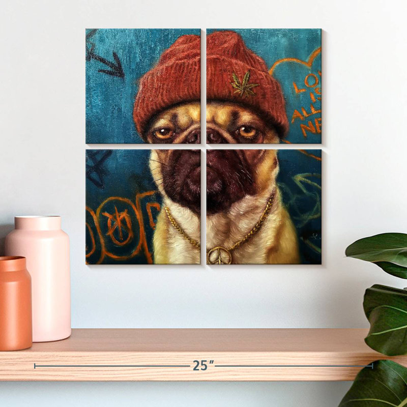 Insomnie canine Brampt, H 18 po x l 18 po