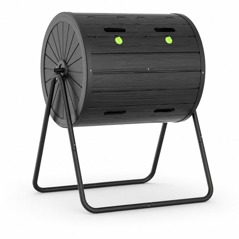 Composteur culbuteur, Black