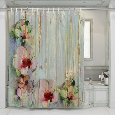 Rideau de douche simple Fayerweather