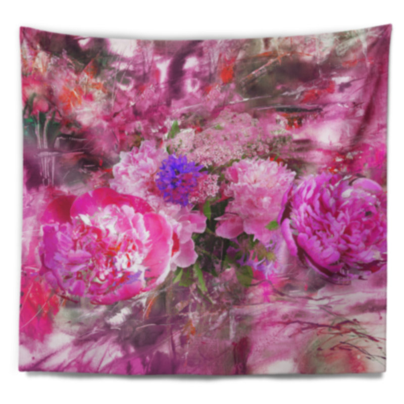 Polyester Tapestry, 50" H x 60" W