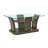 Acton Glass Top Single Coffee Table