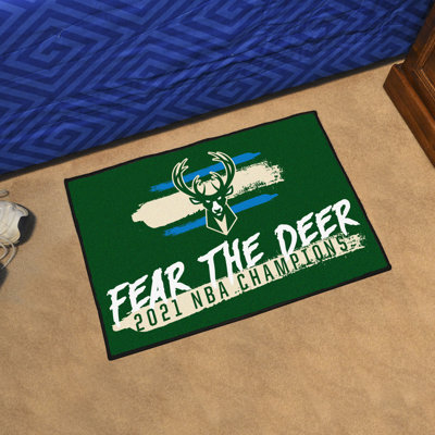 NBA  Milwaukee Bucks 2021 NBA Finals Champions Starter Mat