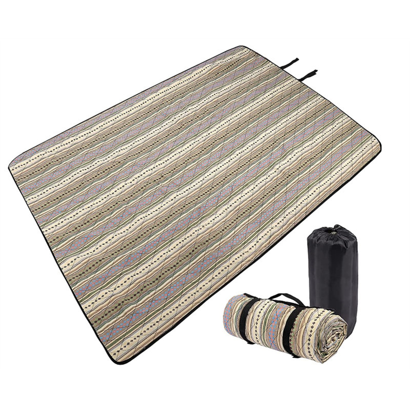 2 Pack Of Picnic Blanket Waterproof Sandproof