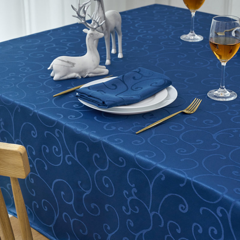 Nappe Ceria, Rectangle 84 po, Bleu