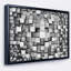 Black and Grey Cubes - Graphic Art Print-26663119-35121863