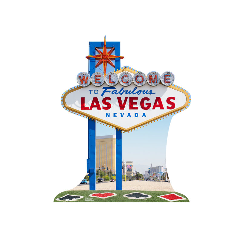 Vegas 57'' Cardboard Standup