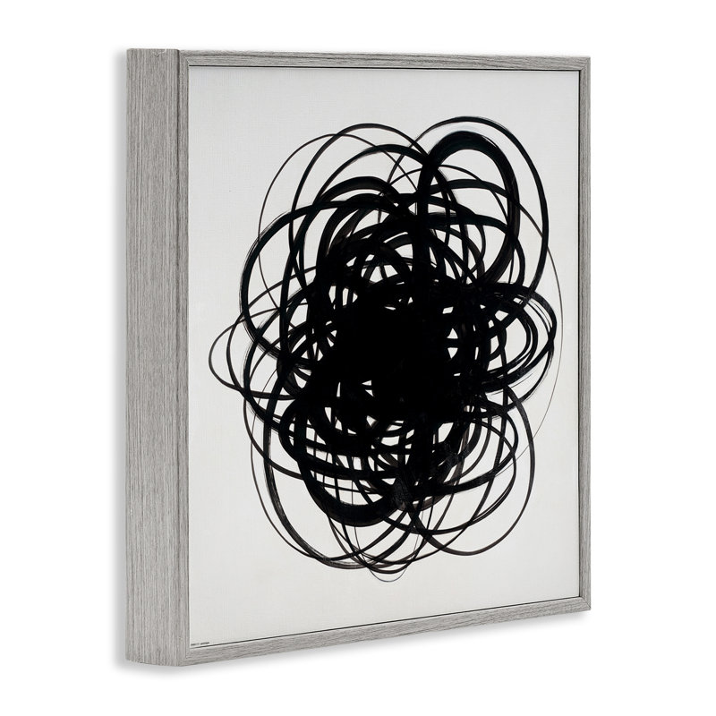 Giclée noire encadrée par KC Haxton, H 12 po x l 12 po, Estampe numérique Farmhouse