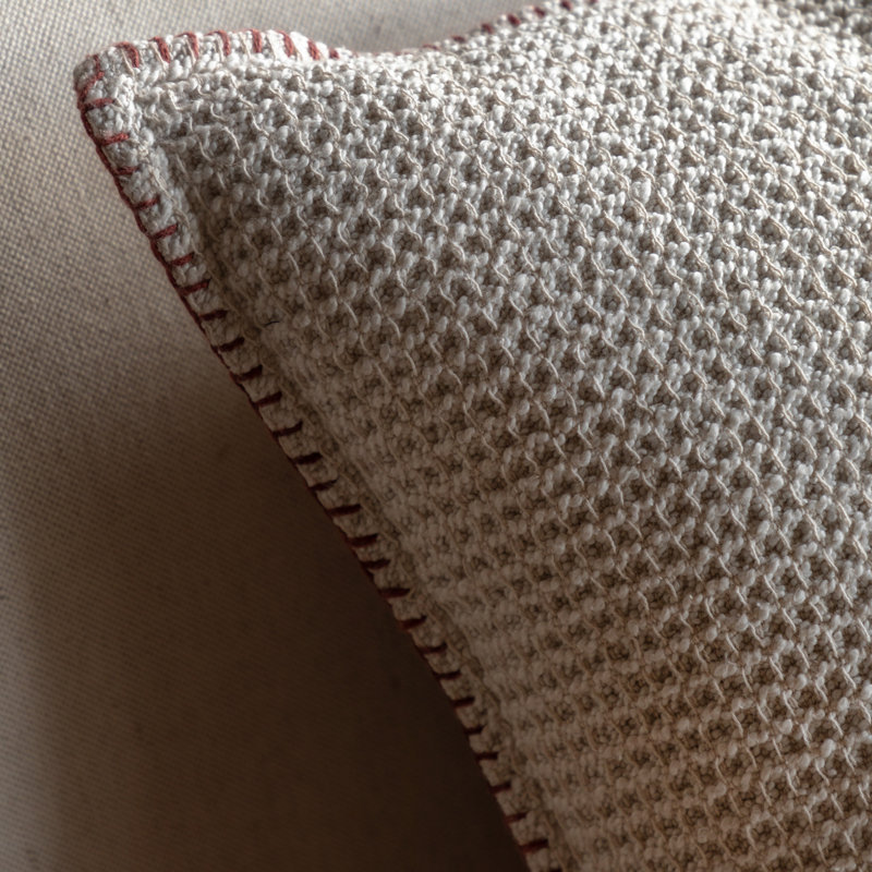 Square Cushion, Cream