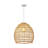 17 inch bamboo cage shape pendant
