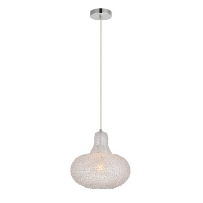 Luminaire suspendu simple 1 lumières Teegan
