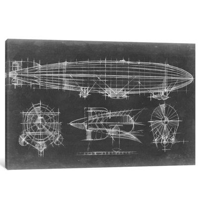 " Airship Blueprint " by Ethan Harper
