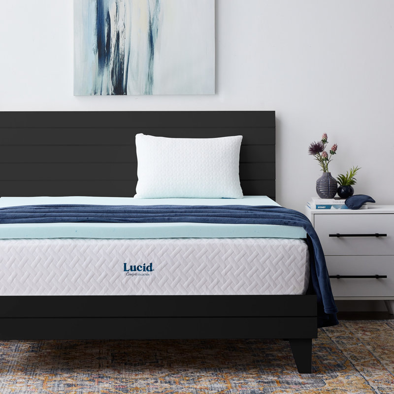 Twin XL Gel Infused Memory Foam Mattress Topper