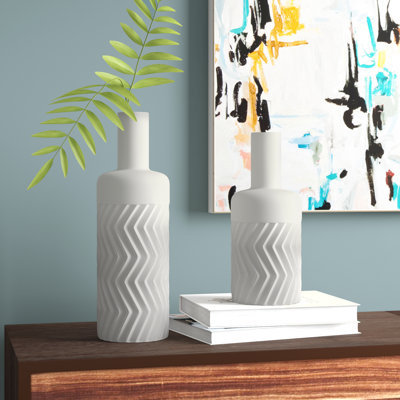 Metal Table Vase