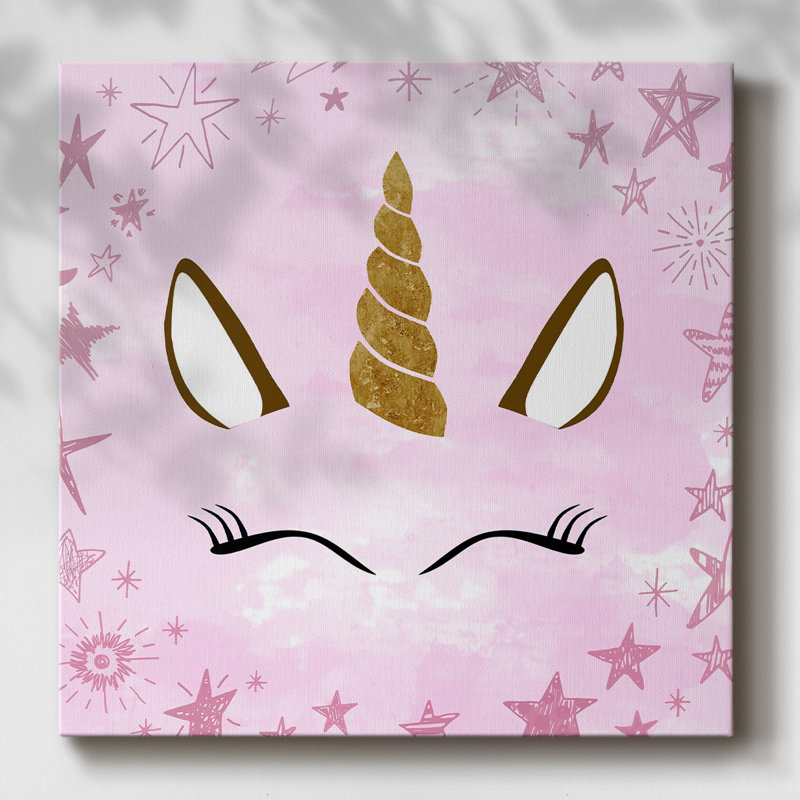 Licorne étoilée I, H 40 po x l 40 po x P 1,5 po