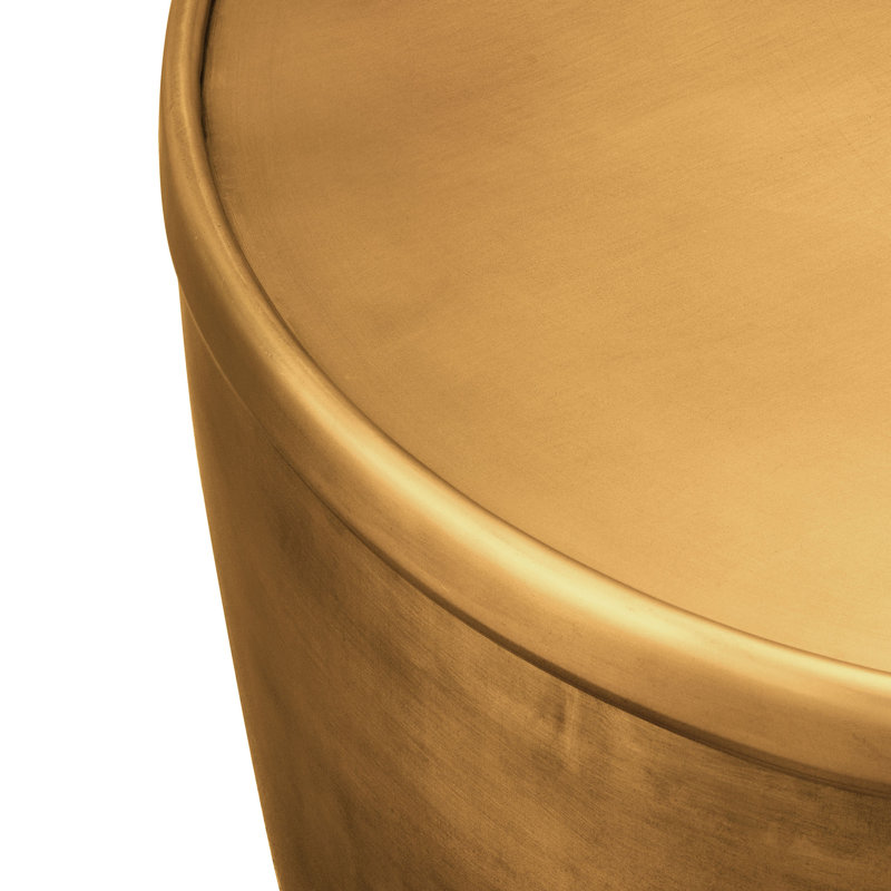 Table d'appoint en métal Viora