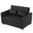 51.57" Convertible Sleeper Bed, Adjustable Oversized Armchair with Three USB Ports for Small Space-285363232