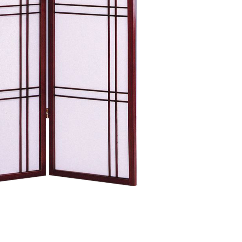 Cloison en papier de riz pliable Keitez, Palissandre, 4