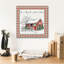  «Holiday On The Farm 4 Plaid» par Anne Tavoletti, art mural sur toile, 18 po x 18 po-998622491