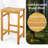 Nedjalka Solid Wood Counter Stool-2040557204