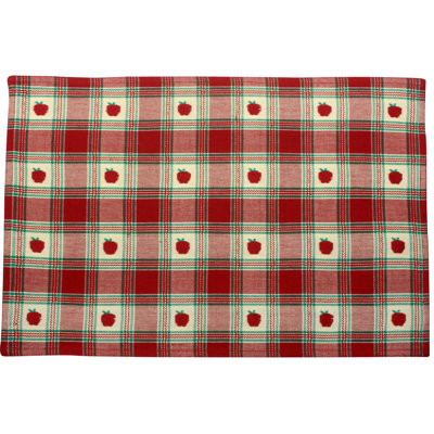 Landwehr Cotton Plaid Rectangle Placemat
