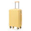 20 po / 24 po / 28 po 3 pièces / ensemble en valise à roulettes ABS, couleur assortie, avec serrure à combinaison
