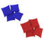 Ensemble de jeu de cornhole - Fauteuil à billes d'extérieur de taille réglementaire de 4 pi x 2 pi avec 8 sacs inclus - Jeux de cour pour adultes et enfants