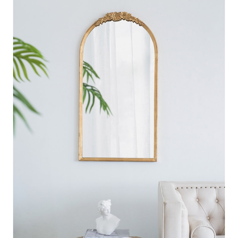 28"x53" Wood Floor Mirror, Full Body Mirror Dressing Make up Mirror for Bathroom Bedroom Living Room