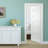 Paneled Solid Wood Primed Shaker Standard Door-23080299