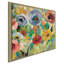 Corail vif floral I II - Peinture-941038506-941038510