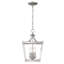Luminaire suspendu géométrique 3 lumières lanterne Rancourt-550015745