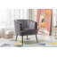 Upholstered Barrel Chair-1882105840