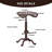 Elinna Swivel Adjustable Height Counter Stool with Metal Frame-2139929106