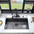 Workstation Undermount Kitchen Sink With Accessories