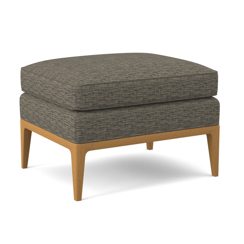 Claxton Ottoman, Maya Wheat, Amber