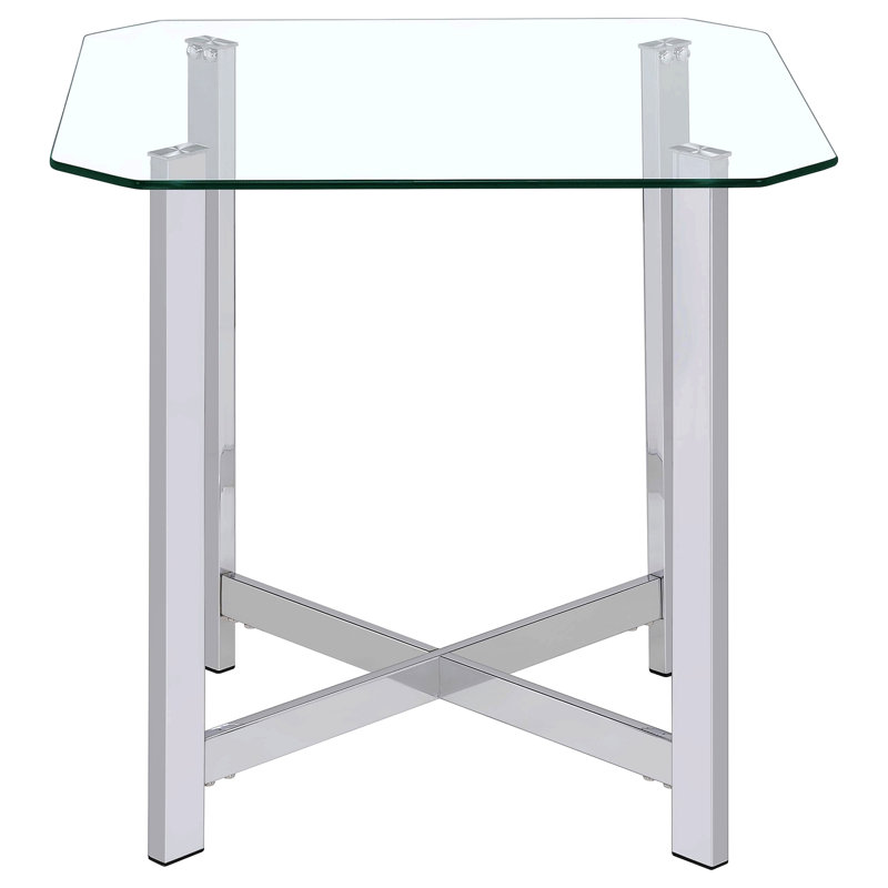 Table de bout Linda, 23.25" H x 22.75" W x 22.75" D