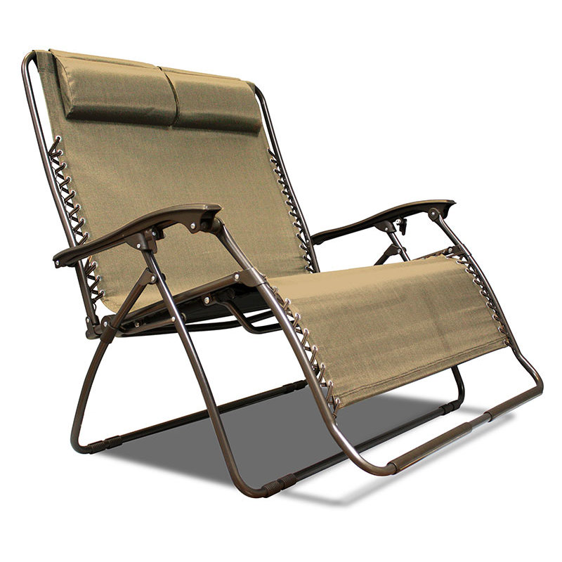 Chaise de camping inclinable