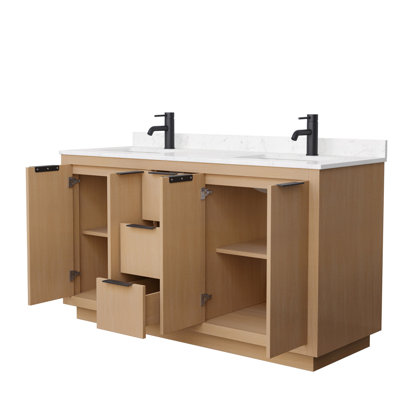 Ensemble de meuble-lavabo double 60 po Maroni