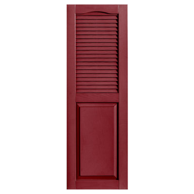 Straight Top Combination Louvered