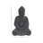 Ceramic Meditating Buddha Decorative Sculpture with Engraved Carvings and Relief Detailing-810678708-810678706