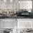 Frameless LED Light Anti-Fog Wall Bathroom Vanity Mirror with Backlit & Frontlit-91383696