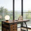 Bureau extensif, bureau d'ordinateur, bureau d'écriture élégant