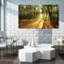 « automne landscap trees », reproduction de photo sur toile tendue-20121486