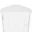 Armoire de salle de bain tendance avec deux portes et tablettes réglables - mobile fonctionnel blanc-225607191