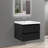 Dhruven 24 Inch  Fully Assembled Single Floating Bathroom Vanity With Solid Surface Sink（LED-Lit Drawer）