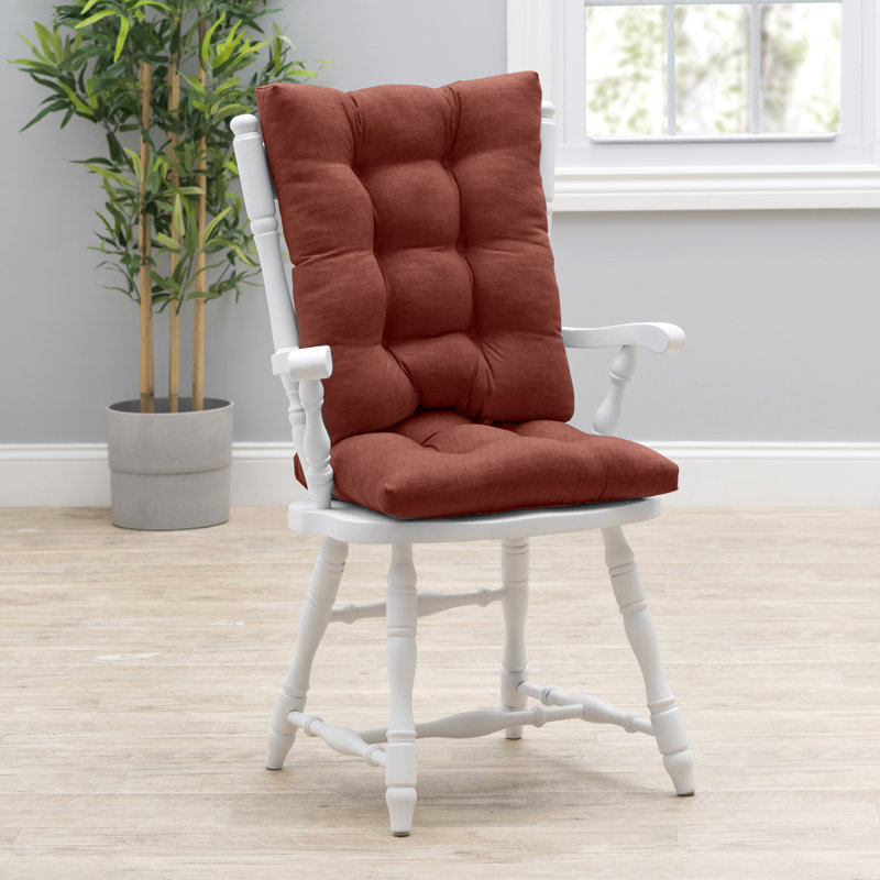 Coussin de siège / dossier antidérapant, Rouge