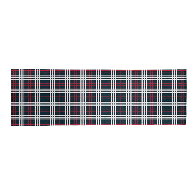 Plaid Indoor Rug, Runner 2'6" x 8'