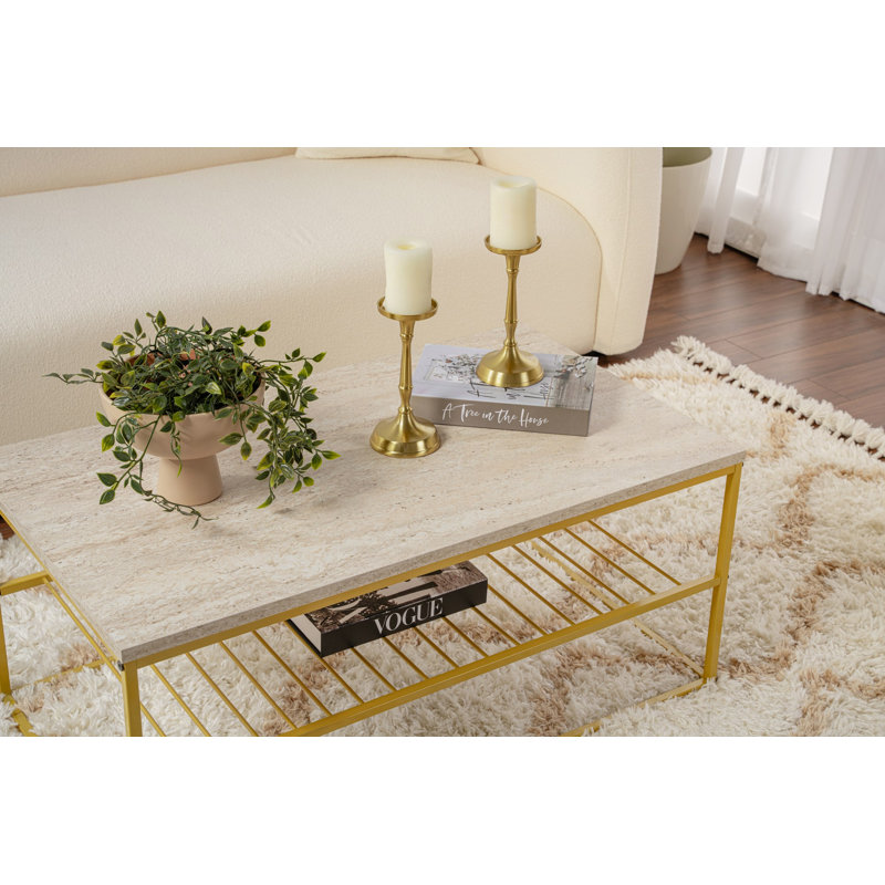 Table basse, Or