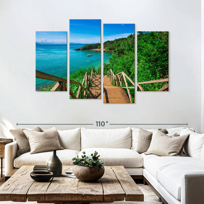 Passerelle Lynelle Azeda, H 54 po x l 84 po